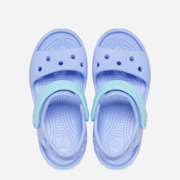 Дитячі сандалі для дівчинки Crocs CR12856-MOJE 23-24 C7 Голубі (196265210534) - зображення 3