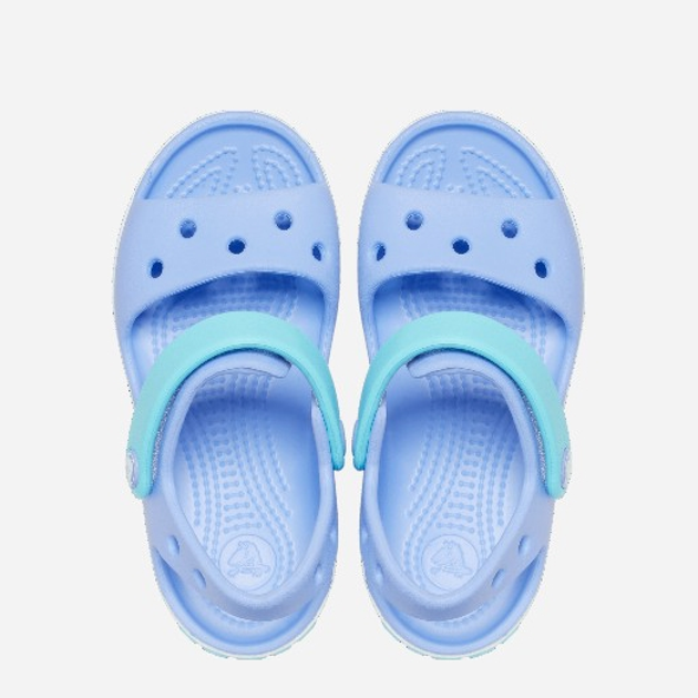 Sandały dziecięce dla dziewczynki Crocs CR12856-MOJE 29-30 C12 Błękitne (196265210480) - obraz 7
