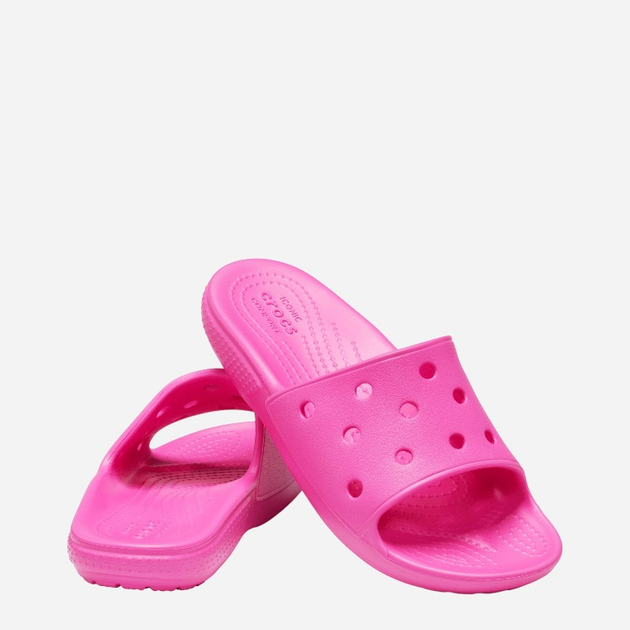 Klapki dziecięce dla dziewczynki Crocs CR206396-ELPK 29-30 C12 Różowe (191448523302) - obraz 2