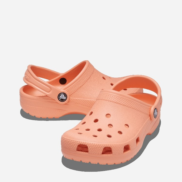 Дитячі крокси для дівчинки Crocs CR206990-PAPA 25-26 C9 Оранжеві (196265108879) - зображення 2