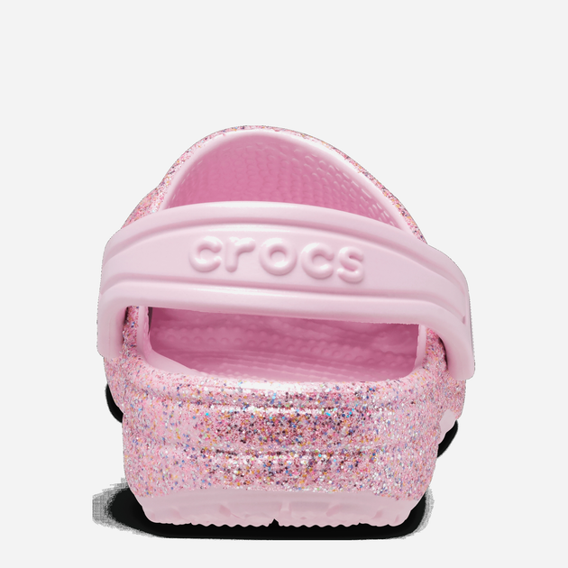Дитячі крокси для дівчинки Crocs CR206992-WHRB 27-28 C10 Блідо-рожеві (191448988460) - зображення 4