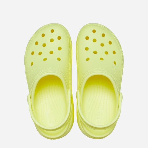 Chodaki dziecięce dla dziewczynki Crocs CR207708-SULP 28-29 C11 Żółte (191448970007) - obraz 3