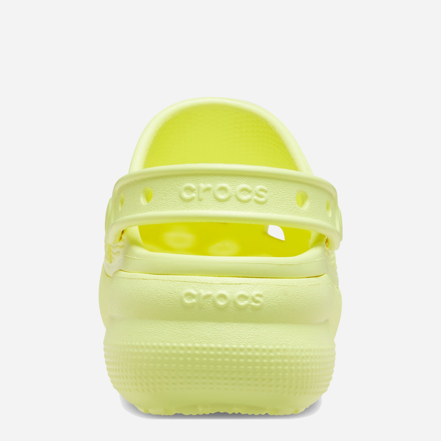Chodaki młodzieżowe dla dziewczynki Crocs CR207708-SULP 34-35 J3 Żółte (191448970052) - obraz 4