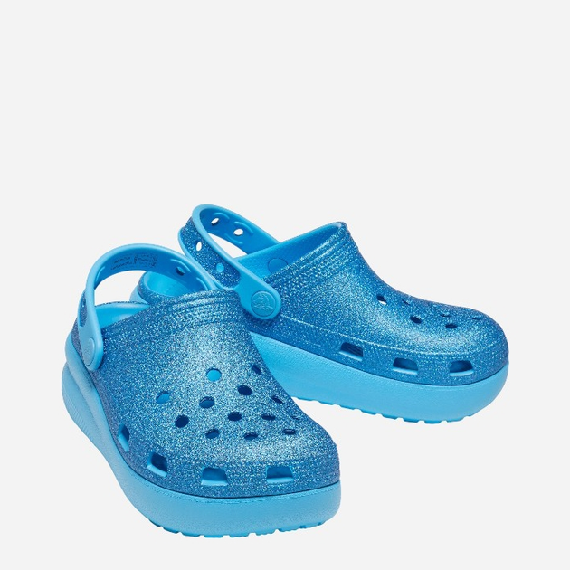 Chodaki dziecięce dla dziewczynki Crocs CR207834-OXYG 29-30 C12 Błękitne (191448976436) - obraz 2