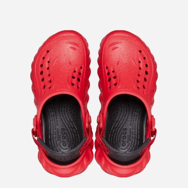 Chodaki młodzieżowe dla chłopca Crocs CR208190-VARD 36-37 J4 Czerwone (196265372041) - obraz 3