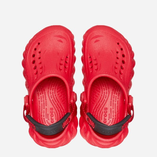 Chodaki chłopięce Crocs CR208191-VARD 23-24 C7 Czerwone (196265372119) - obraz 3