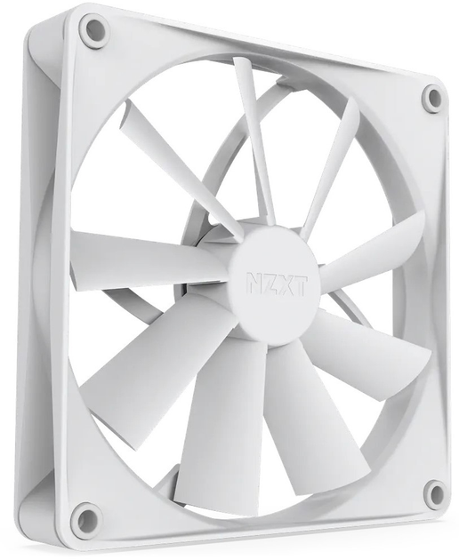 Wentylator NZXT F120Q 120mm PWM White (RF-Q12SF-W1) - obraz 2