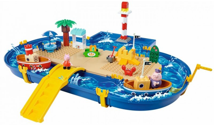 Piaskownica Wodna Big Waterplay Holiday Świnka Peppa (4004943551403) - obraz 3