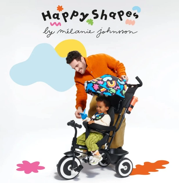 Триколісний велосипед Kinderkraft Aston Aston Happy Shapes (KRASTO00HAP0000) - зображення 11