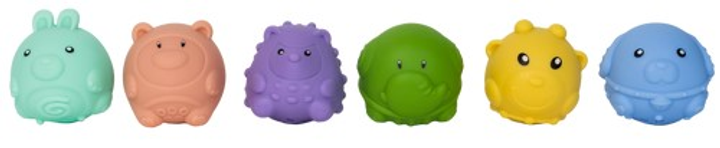 Maskotka dla dzieci InnoGIO GIO Sensor Sensory Balls in Different Shapes GIO-961 (5904405021101) - obraz 6