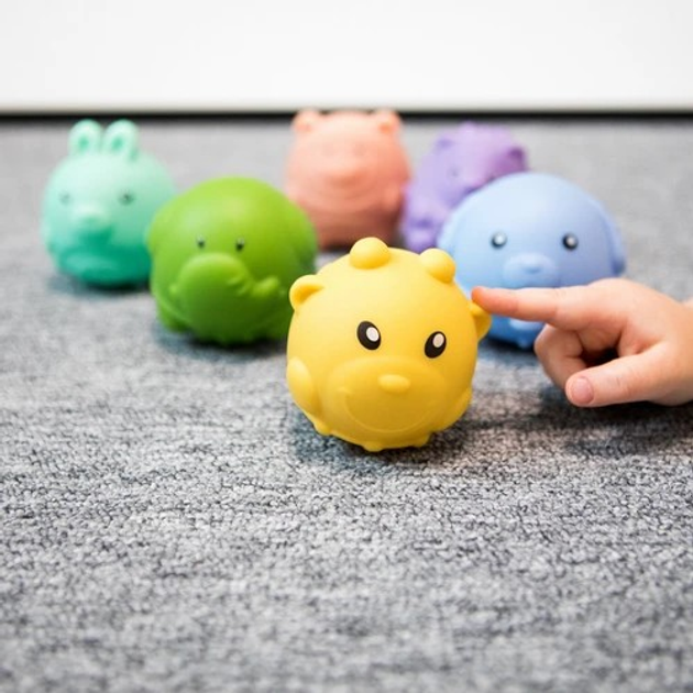 Maskotka dla dzieci InnoGIO GIO Sensor Sensory Balls in Different Shapes GIO-961 (5904405021101) - obraz 10