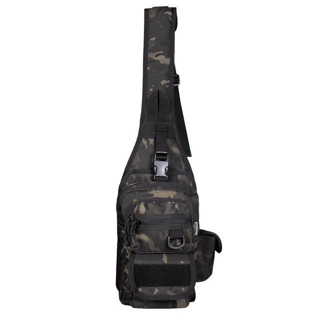 Тактическая CamoTec сумка Gunner Sling 2.0 Multicam Black черный мультикам - изображение 1