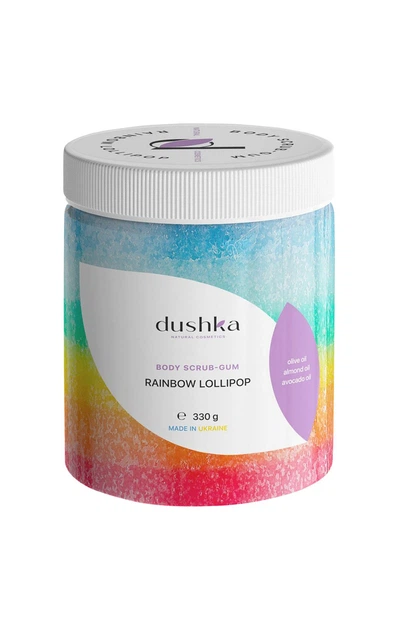 Скраб-жвачка для тела Dushka Радужный леденец 330 г - Фото 1 Скраб-жвачка для тела Dushka Радужный леденец 330 г - изображение 1