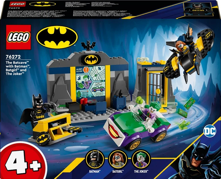 Конструктор LEGO DC Batman Пещера Бэтмена с Бэтменом, Бэтгерлом и ...