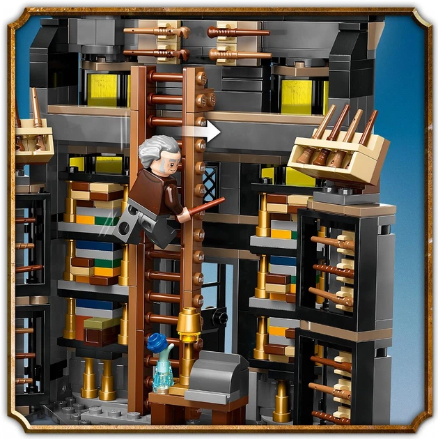 hanpei5 Конструктор LEGO Harry Potter Лавки Олливандера и мантий от Мадам