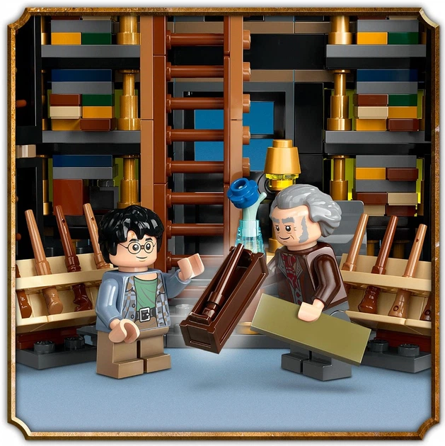 Конструктор LEGO Harry Potter Крамниці Олівандера й мантій від