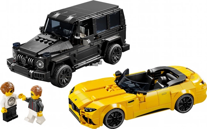Конструктор LEGO Speed Champions Mercedes-AMG G 63 і Mercedes-AMG SL 63808 деталей (76924) - зображення 2
