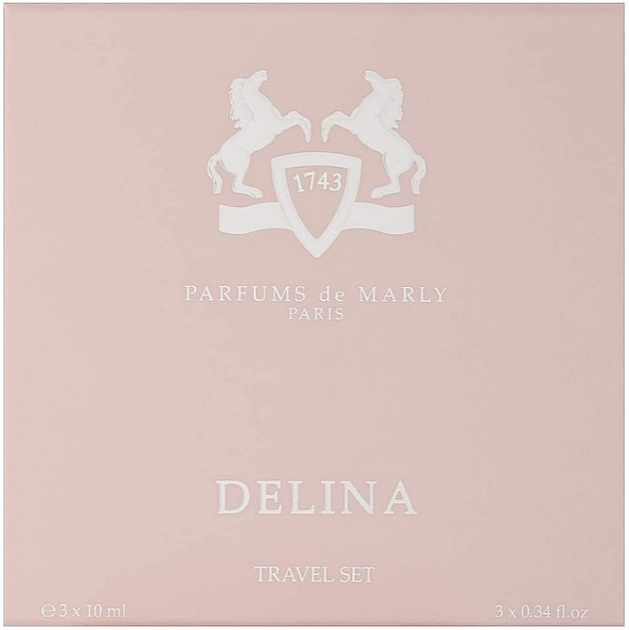 Zestaw damski Parfums De Marly Delina Travel Set 3x10 ml (3700578521248) - obraz 2