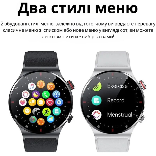 Смарт-часы PowerMe PowerWatch 7 series IPS-дисплей поддержка NFC встроенный микрофон фитнес-трекинг с мониторингом здоровья Black - изображение 5