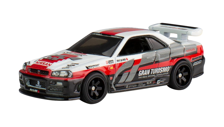 Машинка Premium Hot Wheels Nissan Skyline GT-R (R34) Gran Turismo