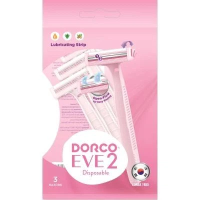 Dorco EVE3 для женщин 2 лезвия 3 шт - Фото 1 Dorco EVE3 для женщин 2 лезвия 3 шт - изображение 1