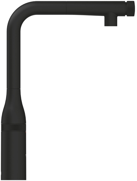 Смеситель кухонный GROHE Accent SmartControl 30444KF0 черный - изображение 2