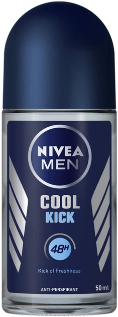 Упаковка антиперспірантів NIVEA Men Заряд прохолоди 50 мл х 2 шт (4006048532575) - зображення 2