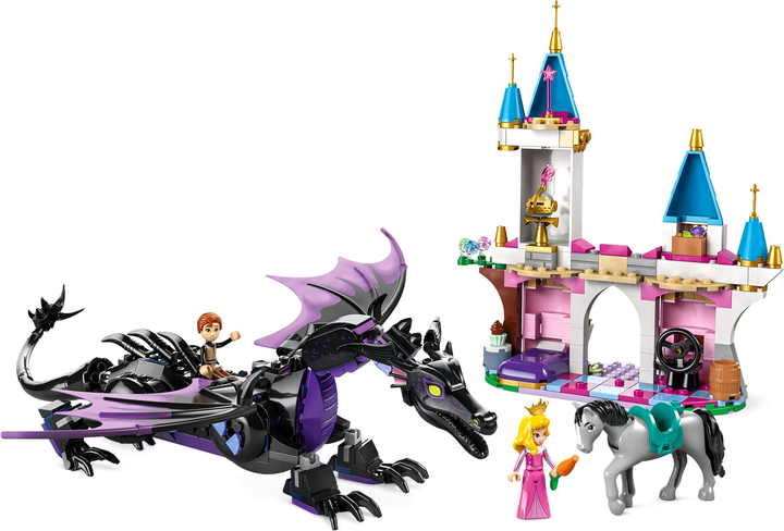 Zestaw klocków LEGO Disney Princess Diabolina jako smok 583 elementy (43240) - obraz 3