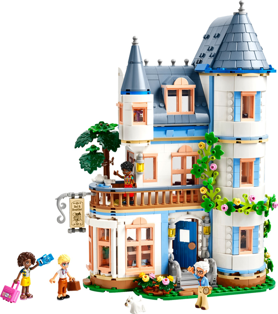 Zestaw klocków LEGO Friends Pensjonat w zamku 1311 elementów (42638) - obraz 2