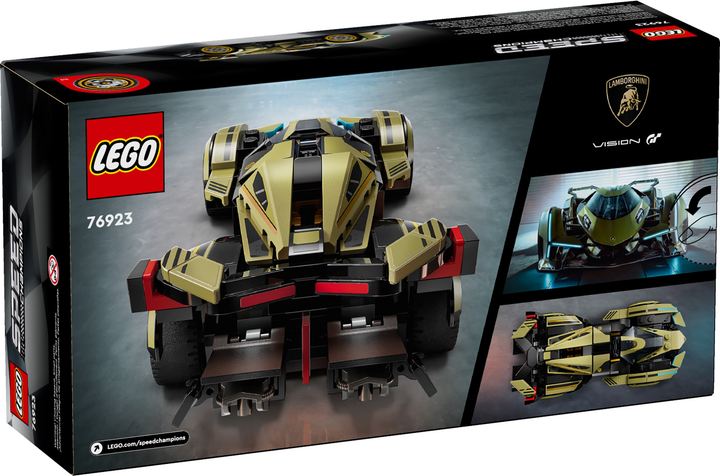 Конструктор LEGO Speed Champions Luxury Lamborghini Lambo V12 Vision GT 230 деталей (76923) - зображення 7