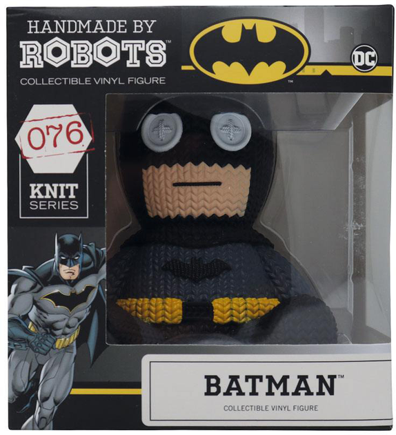 Kolekcjonerska figurka winylowa Handmade By Robots Batman Black Suit 13 cm (0818730020812) - obraz 1