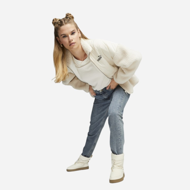 Жіночі дутики високі Puma Snowbae Wns 393920-02 38.5 Бежеві (4065454894045) - зображення 11