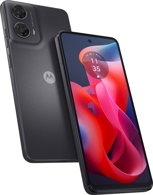 Smartfon Motorola G24 8/128GB Matte Charcoal (PB180018PL) - obraz 4