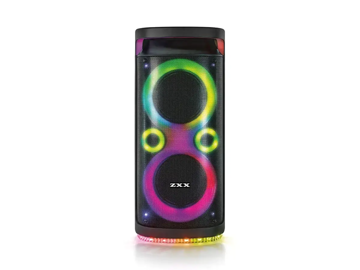 Колонка акумуляторна портативна ZXX-8850 partybox з радіомікрофоном (USB/BT/FM/TWS) - Фото 4 Колонка акумуляторна портативна ZXX-8850 partybox з радіомікрофоном (USB/BT/FM/TWS) - зображення 4