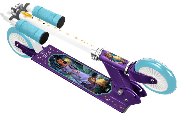 Hulajnoga Disney Wish Foldable Scooter (3496274670426) - obraz 2