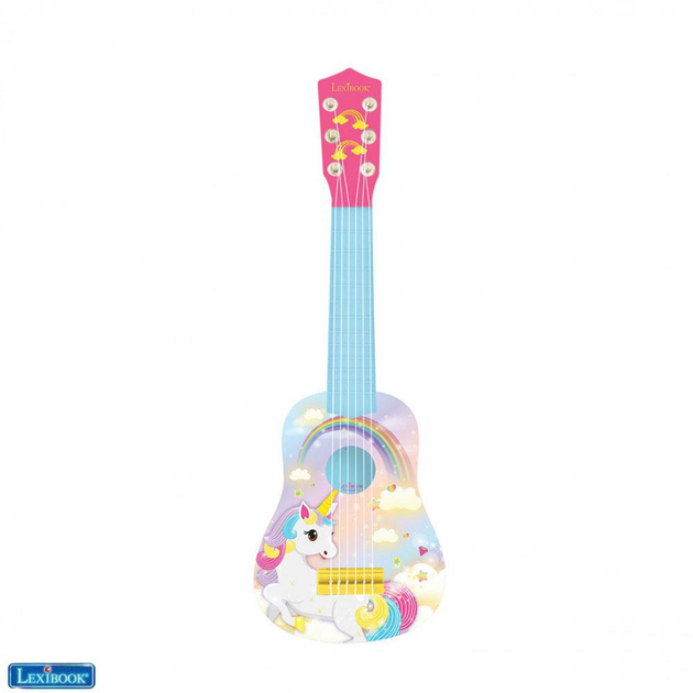 Gitara Lexibook My First Guitar Unicorn (3380743077826) - obraz 1