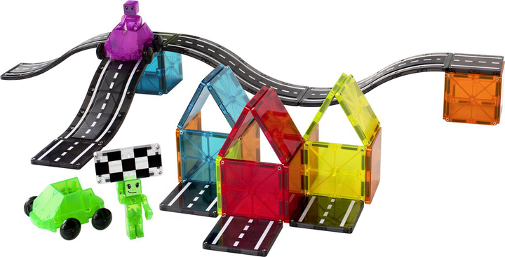 Магнітний конструктор Magna-Tiles Downhill Duo 40 деталей (0850025176231) - зображення 2