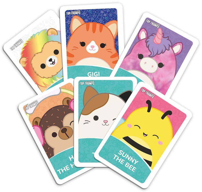Gra planszowa Squishmallows Top Trumps Match Crazy Cube (5053410006549) - obraz 3