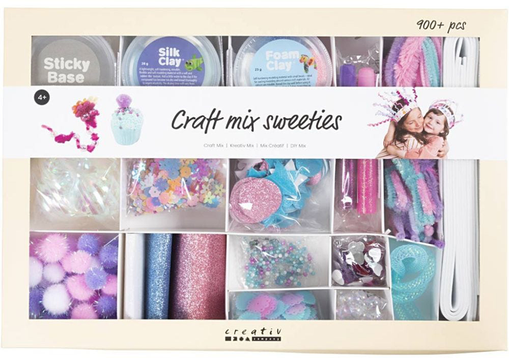 Zestaw do robienia biżuterii Creativ Company Craft Mix Sweeties (5712854699341) - obraz 1