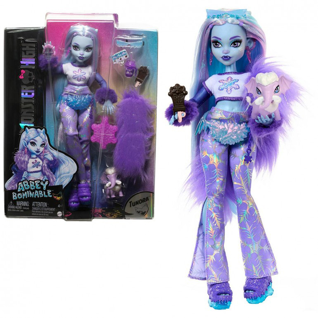 Лялька Mattel Monster High Abbey з аксесуарами (0194735139446) - зображення 1