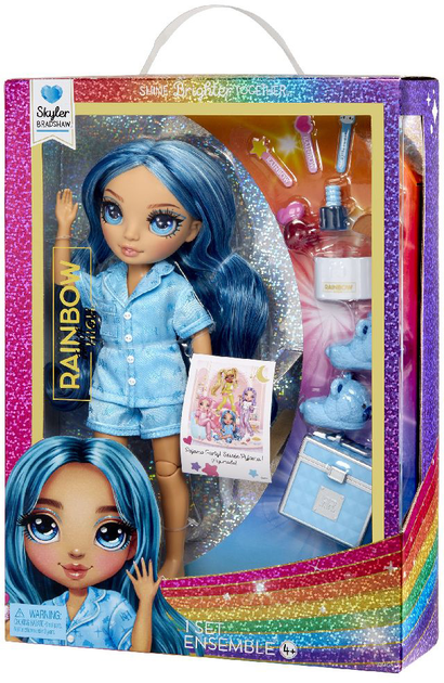 Лялька MGA Entertainment Rainbow High Junior Doll Skyler з аксесуарами 23 см (0035051530947) - зображення 2