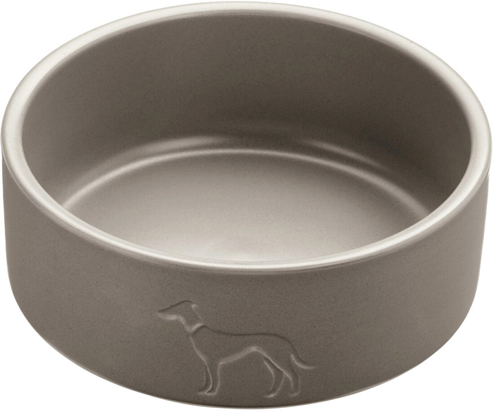 Miska dla psów Hunter Dogbowl Ceramic Osby Szara 1100 ml (4016739689856) - obraz 1