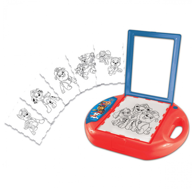 Magnetyczna tablica do rysowania Lexibook Paw Patrol Drawing Projector With Templates And Stamps (3380743090689) - obraz 3