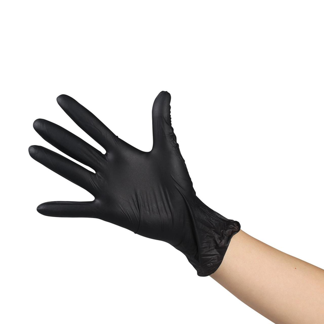 Перчатки нитриловые JRL Professional Nitrile Gloves M 100шт - изображение 2
