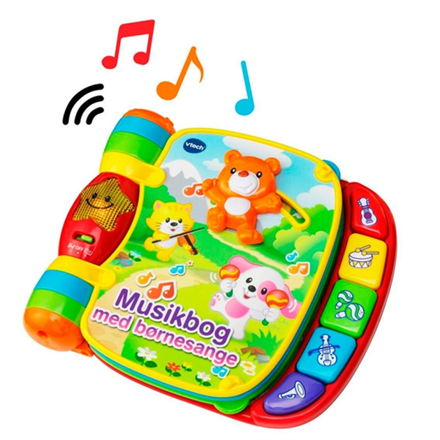 Музична книжка Vtech Baby Musical Rhymes Book (5713646186032) - зображення 2