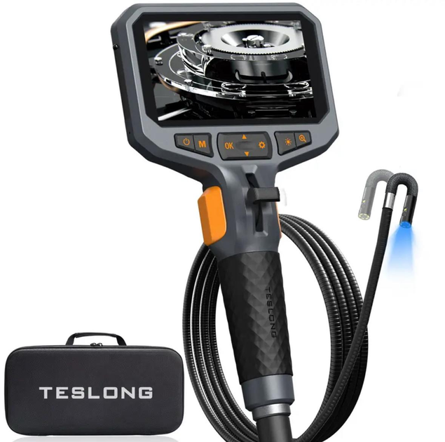 Управляемый Поворотный Эндоскоп Teslong TD450S Dual Двойная камера 8 ...