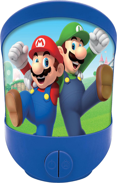 Zabawka z lampką nocną Lexibook Wall & Table Nightlight Super Mario (3380743085227) - obraz 2