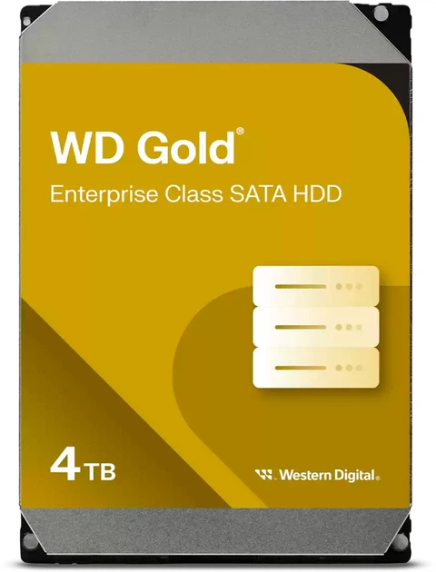 Жесткий диск Western Digital Gold 4TB 7200rpm 256MB WD4004FRYZ 3.5
