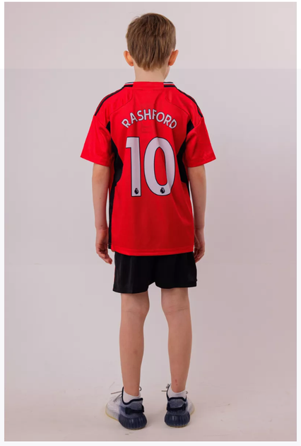 Форма футбольна дитяча Rashford (Рашфорд) 10 Манчестер Юнайтед (Manchester United) 2024, 26-140-150, червона - Фото 11 Форма футбольна дитяча Rashford (Рашфорд) 10 Манчестер Юнайтед (Manchester United) 2024, 26-140-150, червона - зображення 11