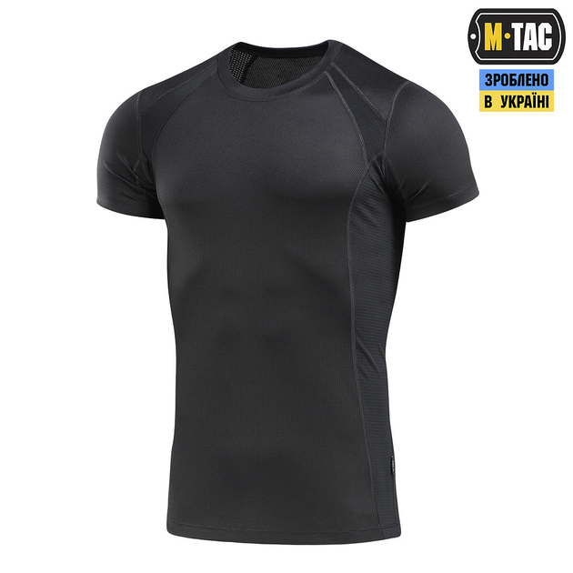 Футболка M-Tac потоотводящая Athletic Gen. 2 Black M - изображение 1